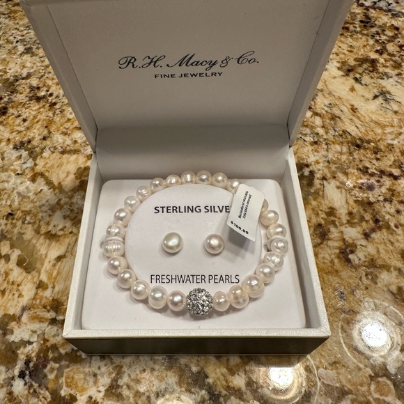 Sterling Silver Freshwater Pearls - Picture 2 of 4